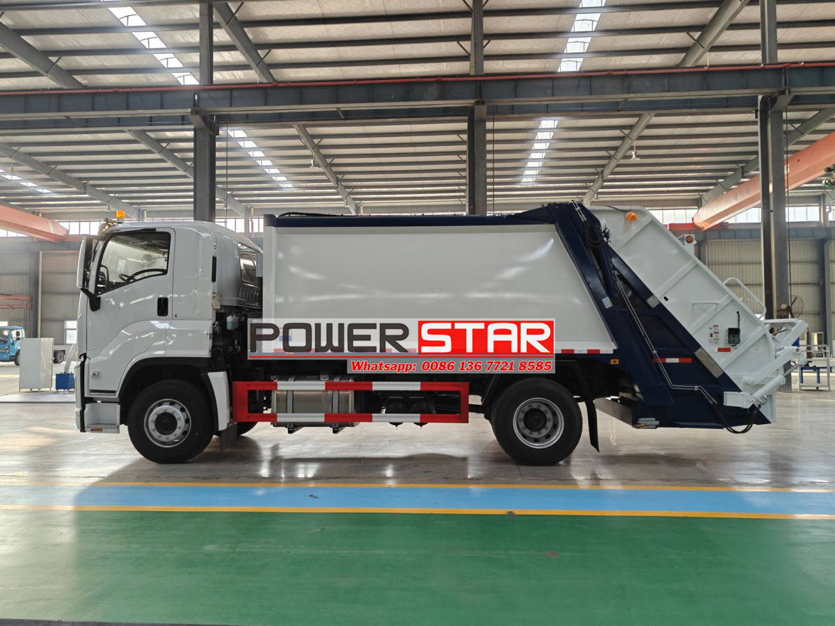 TECHNICAL SPECIFICATIONS FOR ISUZU GIGA REFUSE GARBAGE COMPACTOR