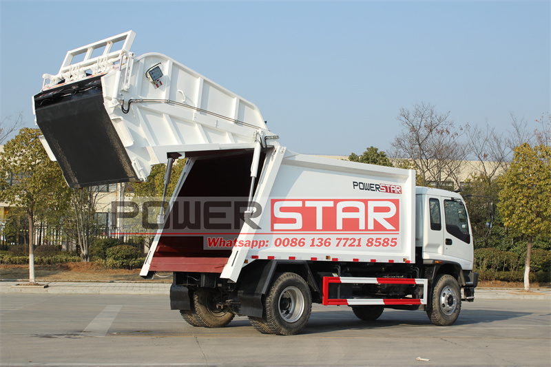 Isuzu FVR garbage compactor vehicle