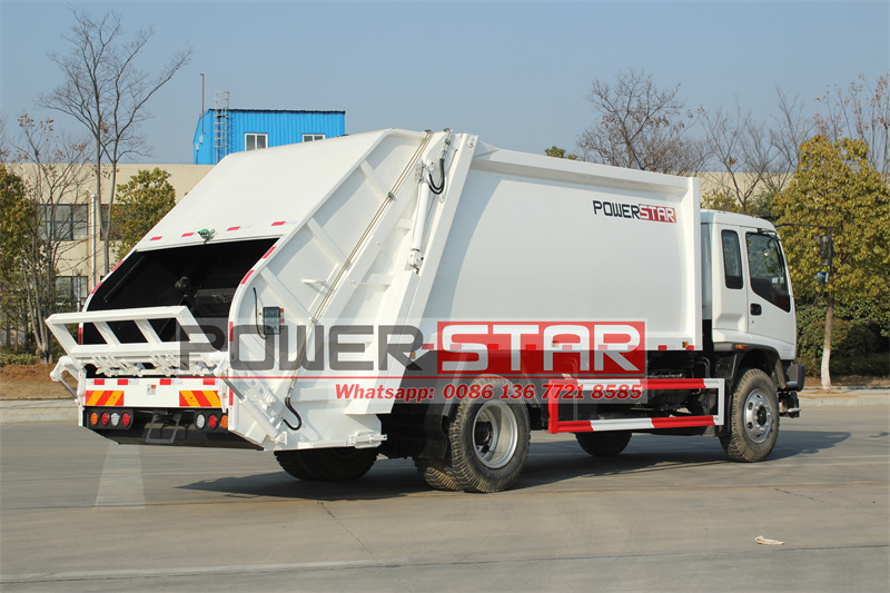 Isuzu FVR garbage compaction vehicle