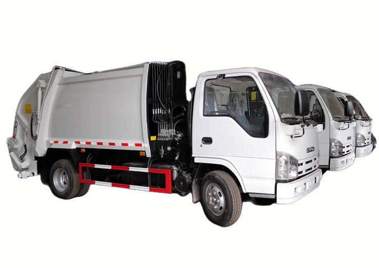 isuzu garbage compactor vehicle