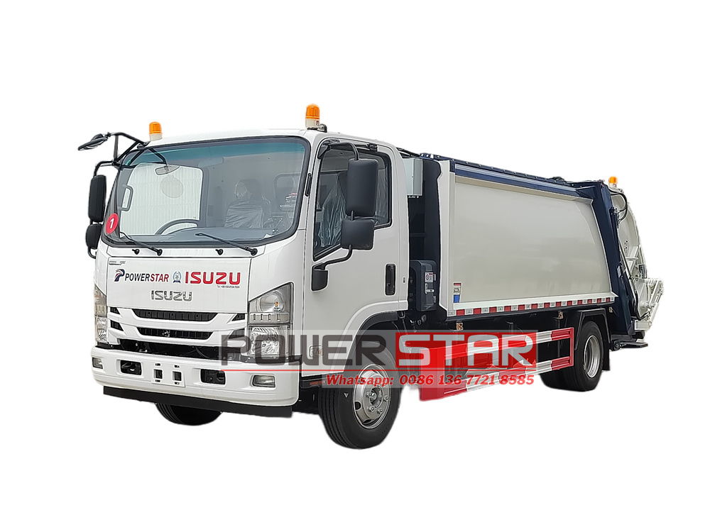 Isuzu 4HK1 engine trash truck compactor
