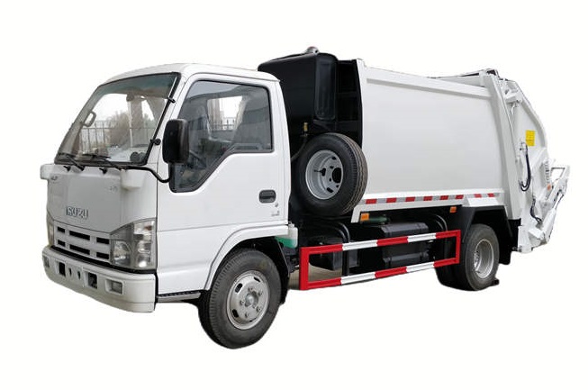 isuzu garbage compactor vehicle