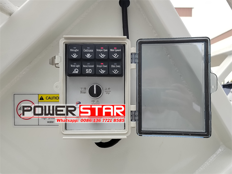 Rear electric control box 