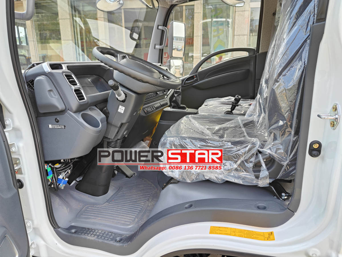 New energy EV Isuzu cab chassis EVM600 for refuse compactor truck
