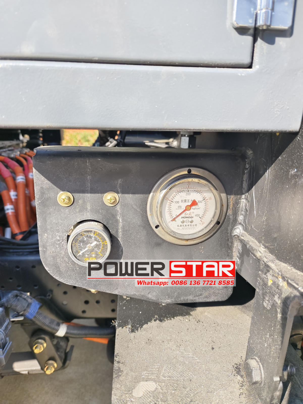 ISUZU Electric rear load trash truck