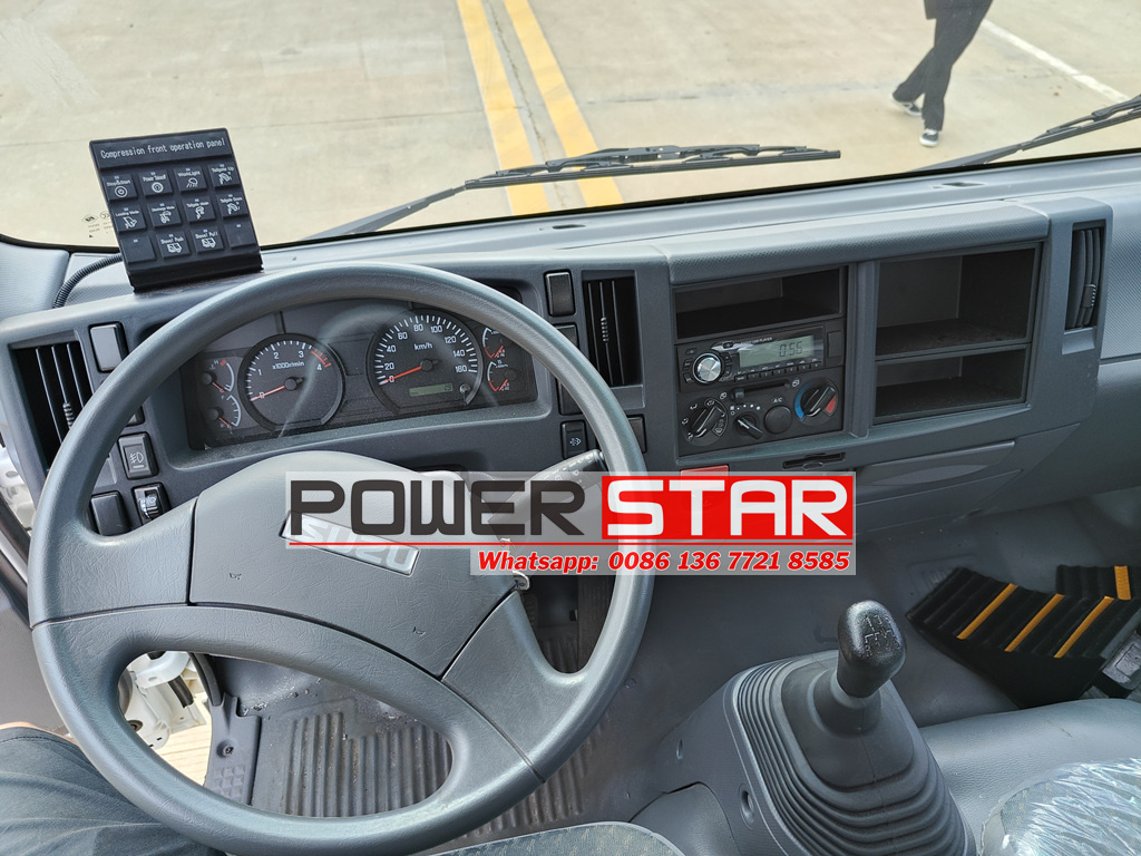 Isuzu NPR truck cabin