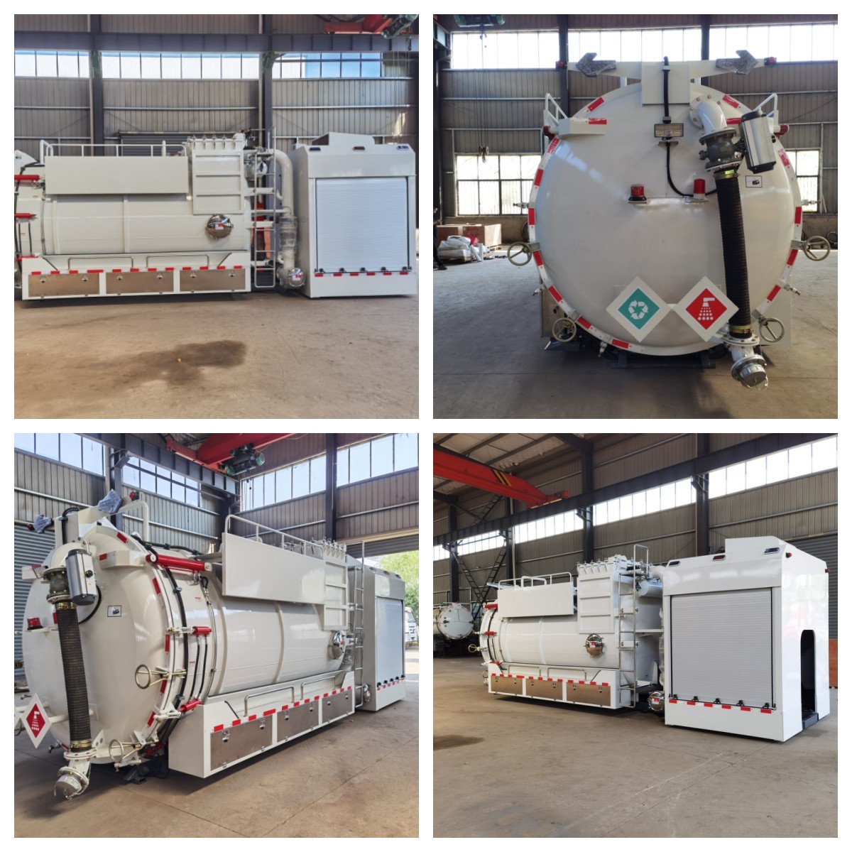 15m3 Sand stones vacuum truck Isuzu