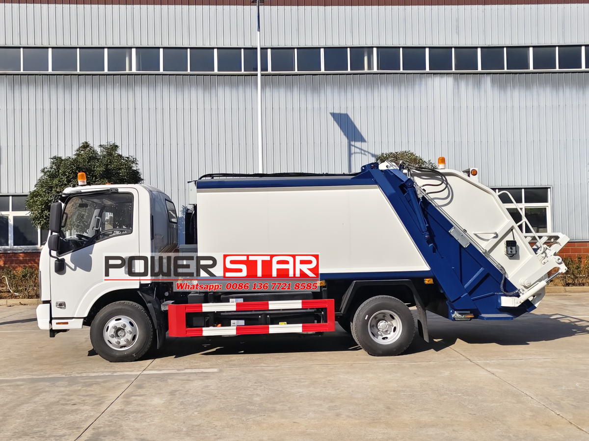 2025 New Pure Electric garbage truck compactor Isuzu