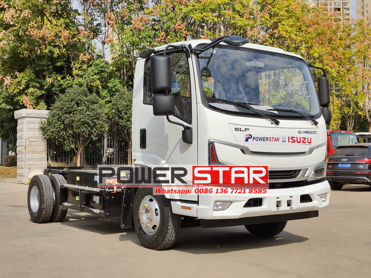 ISUZU EVM600 Electric Battery Garbge Truck Chassis