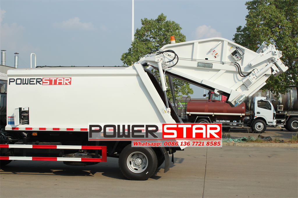 ISUZU 8CBM garbage compactor truck