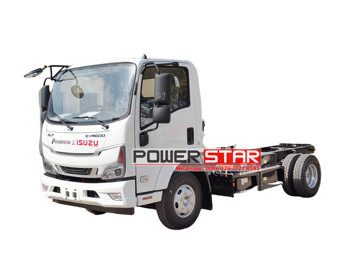 ISUZU EVM600 Electric Battery Garbge Truck Chassis