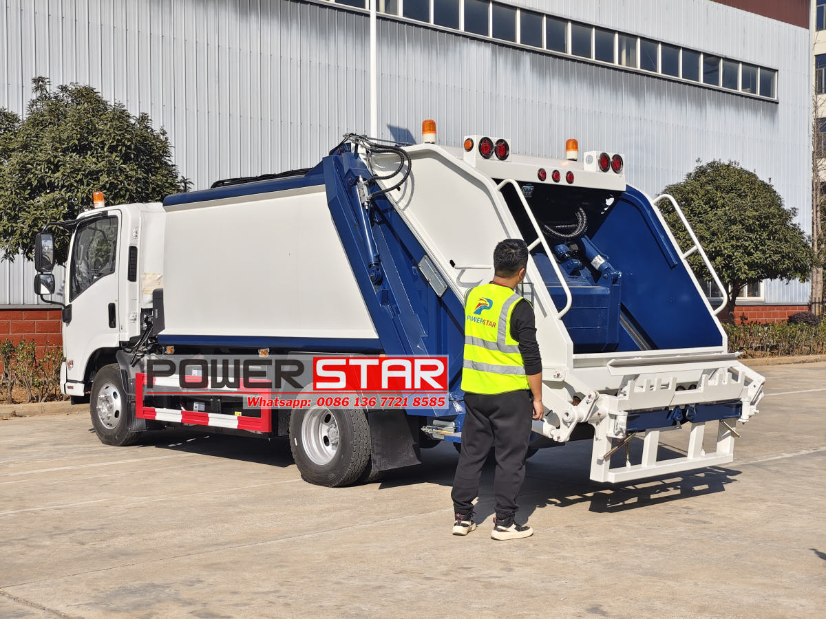 2025 New Pure Electric garbage truck compactor Isuzu
