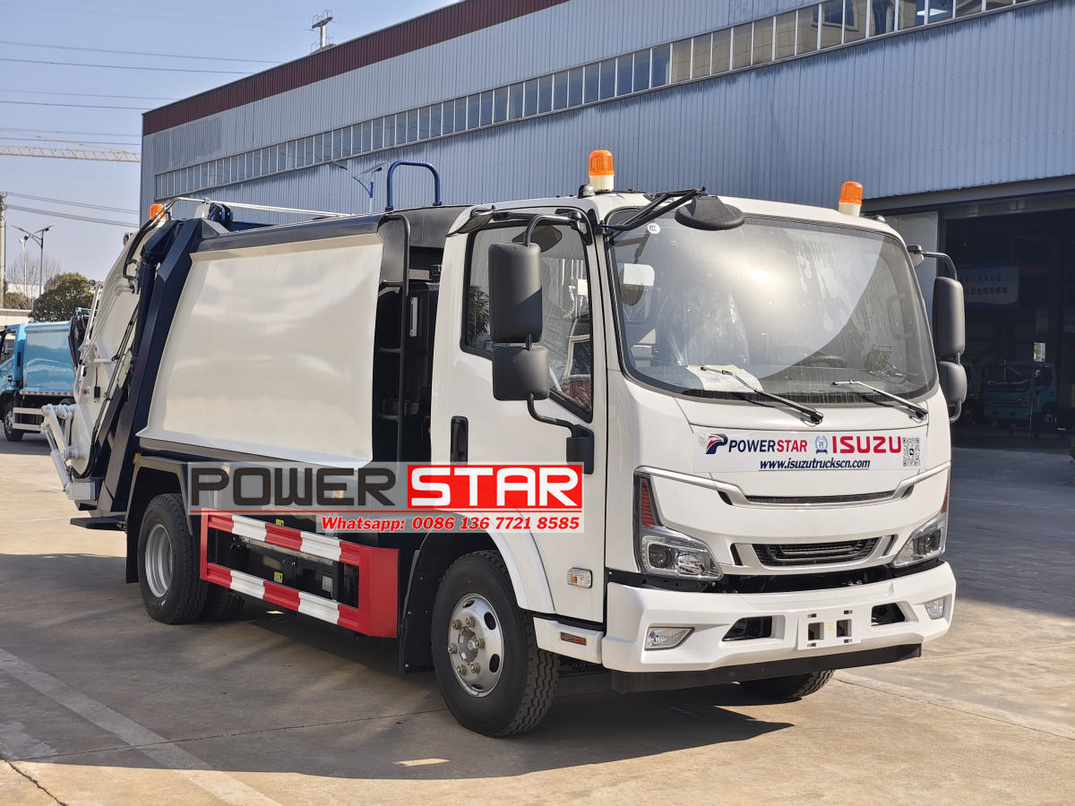 2025 New Pure Electric garbage truck compactor Isuzu