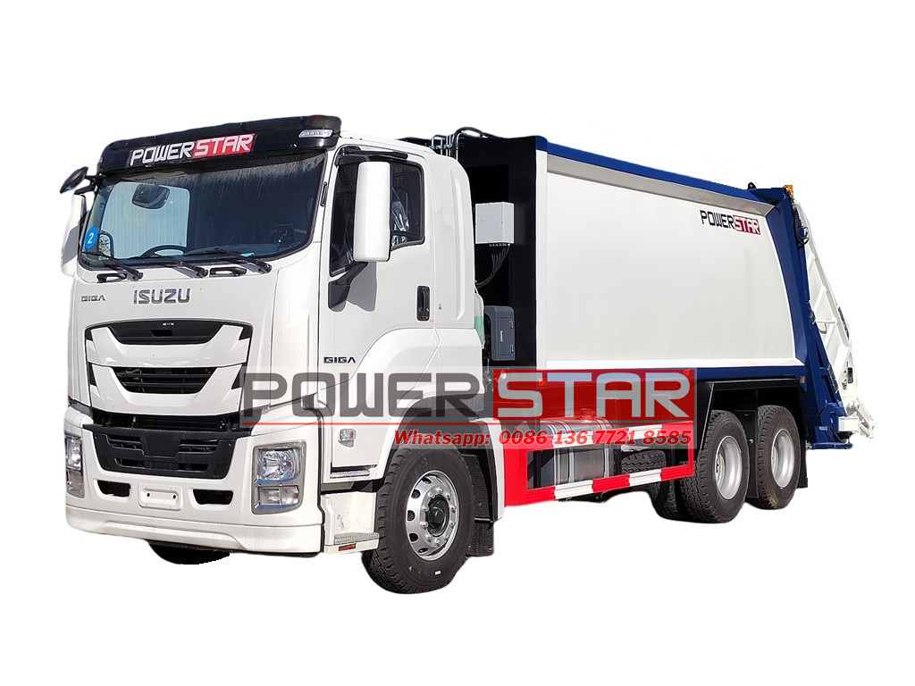 Isuzu 22cbm refuse compactor truck