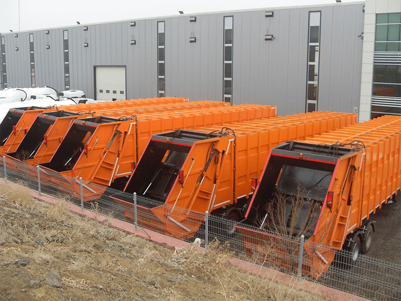 Bset Waste refuse Transfer Semi Trailer Manufacturer