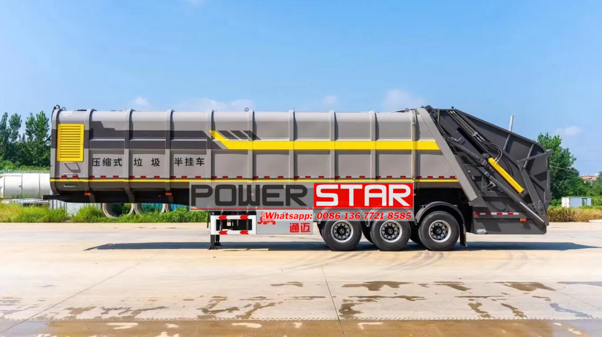 Garbage refuse compactor Semi-trailer manufacturer