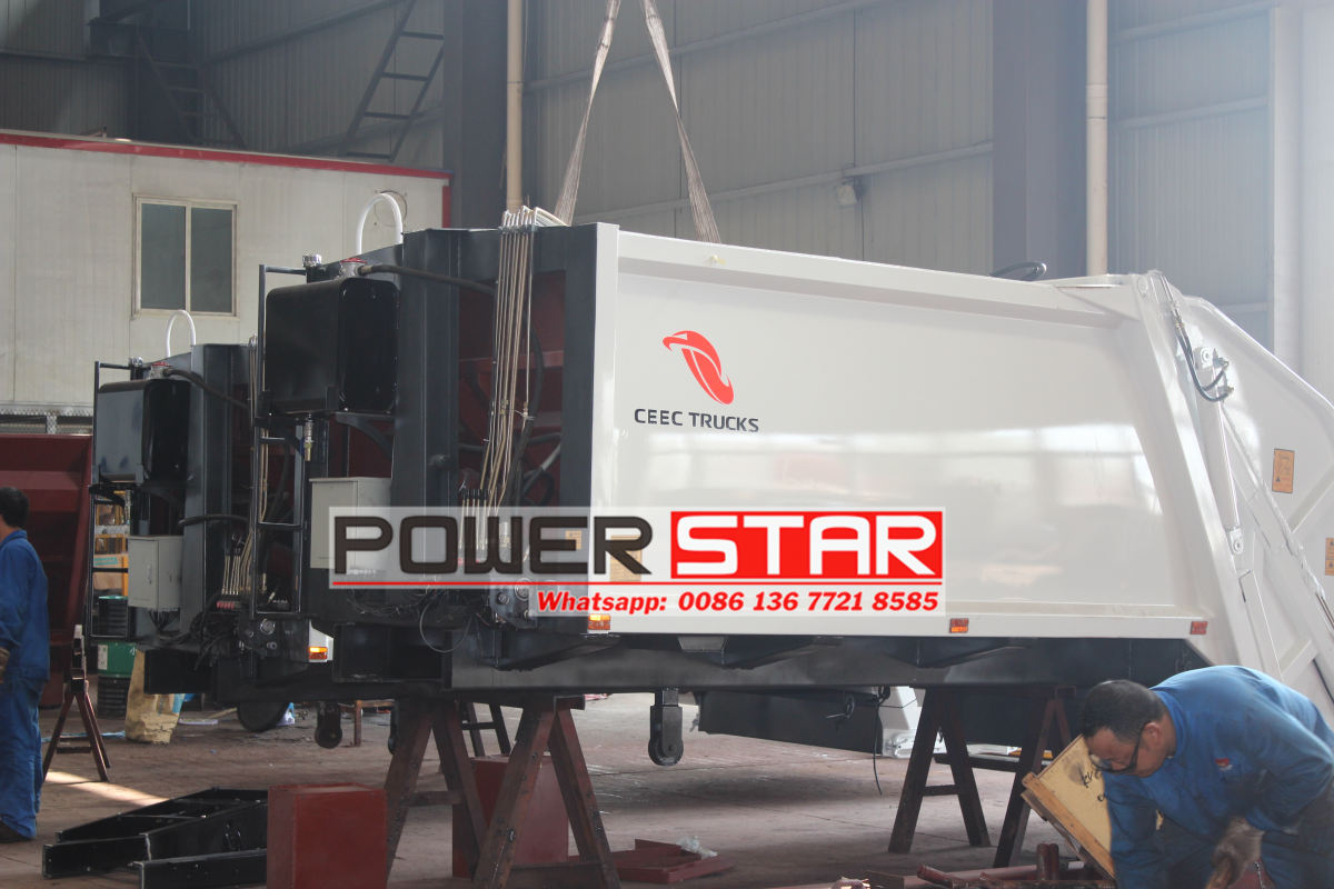 waste compactor truck body manufacturer factory