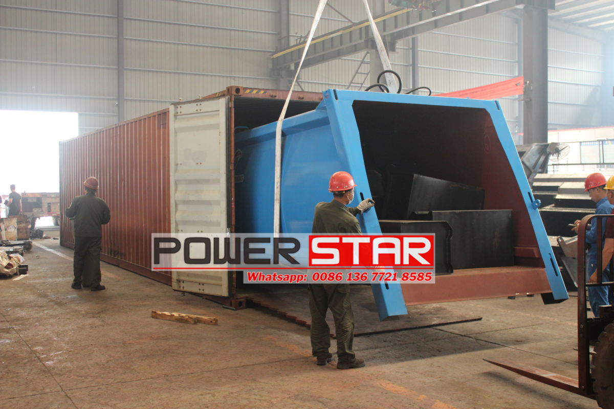 trash compactor truck body factory