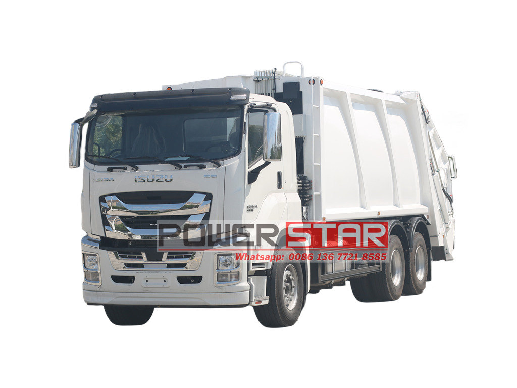 ISUZU GIGA 20CBM back loader garbage truck