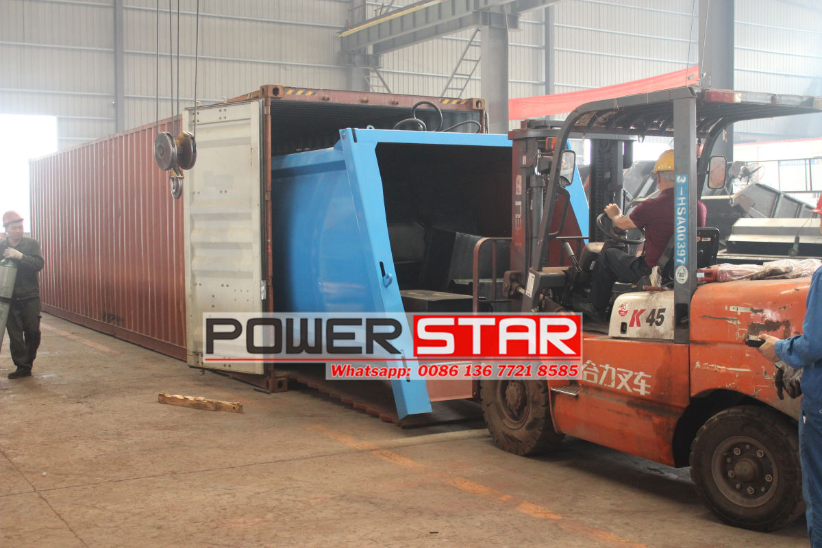 trash compactor truck body factory