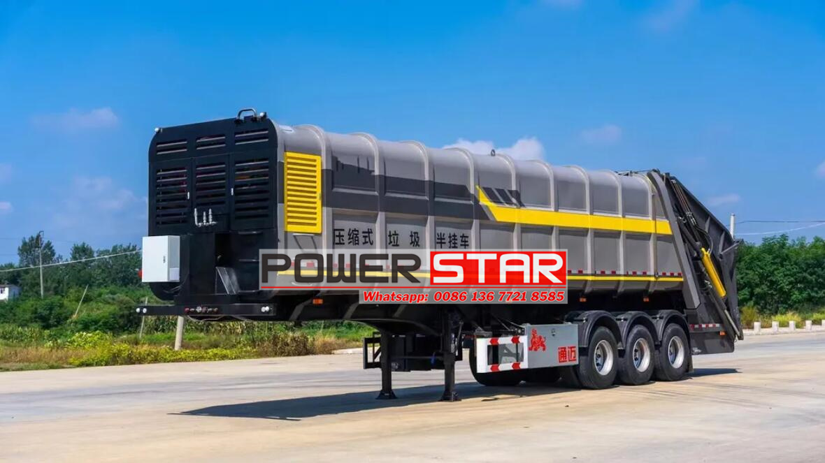 Garbage refuse compactor Semi-trailer manufacturer