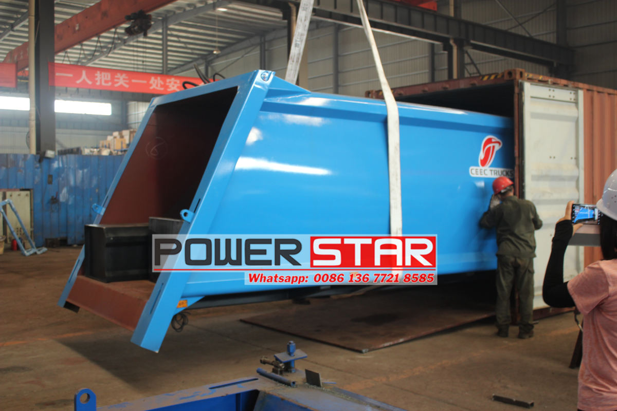 Isuzu Refuse Garbage Truck Body Manufacturer