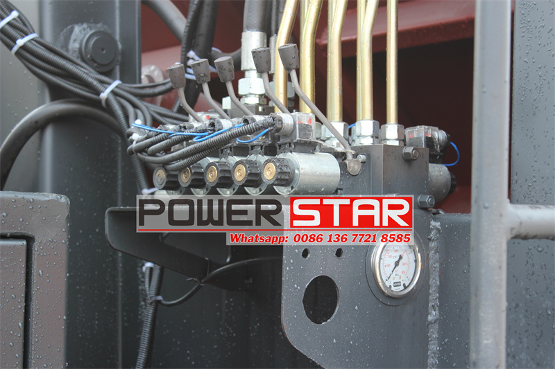 Isuzu trash compactor rear loader control system