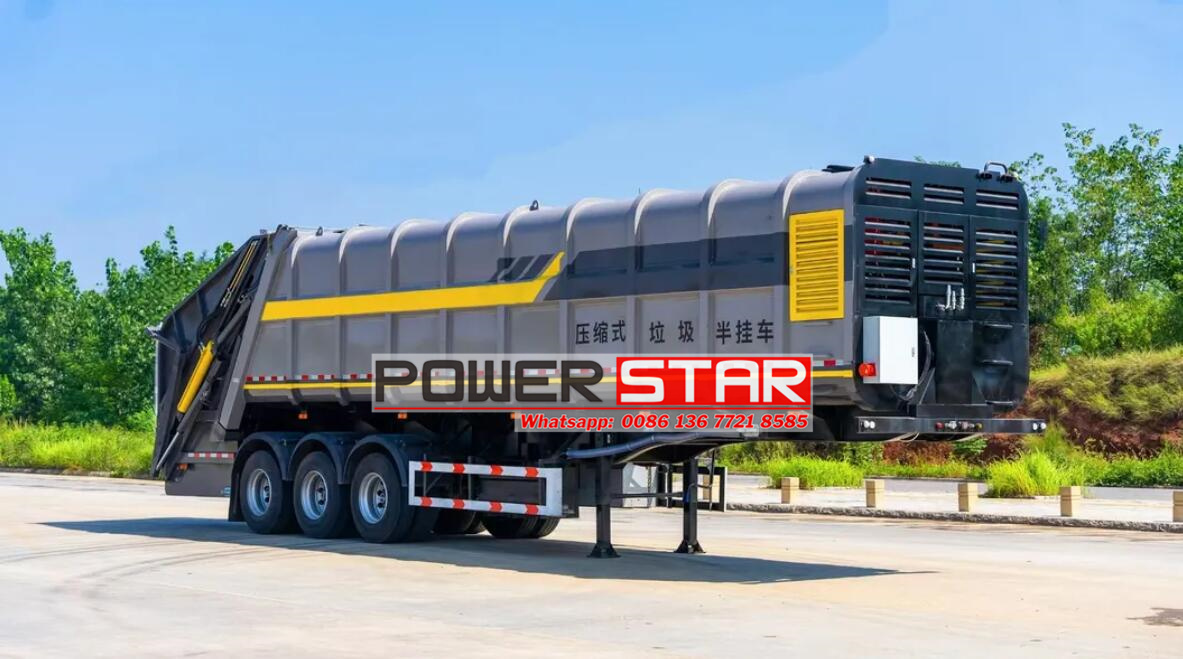 Garbage (Trash) Transfer Semi Trailer