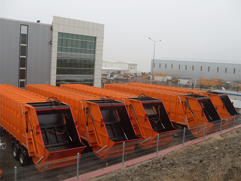 Bset Waste refuse Transfer Semi Trailer Manufacturer