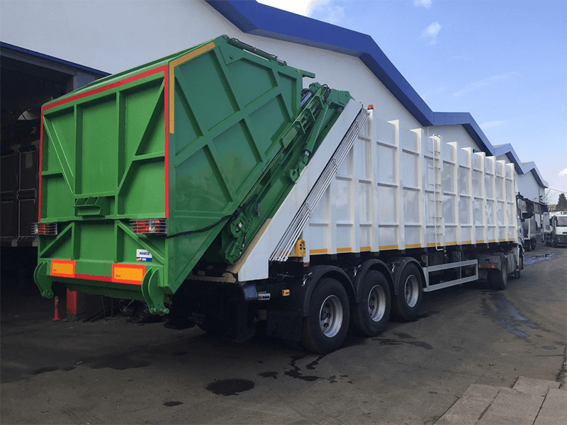 Bset Waste refuse Transfer Semi Trailer Manufacturer