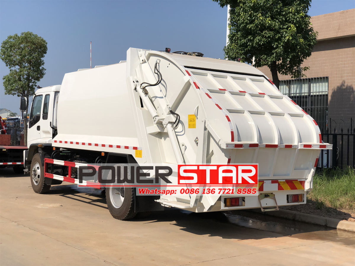 Used rear loader garbage truck for sale