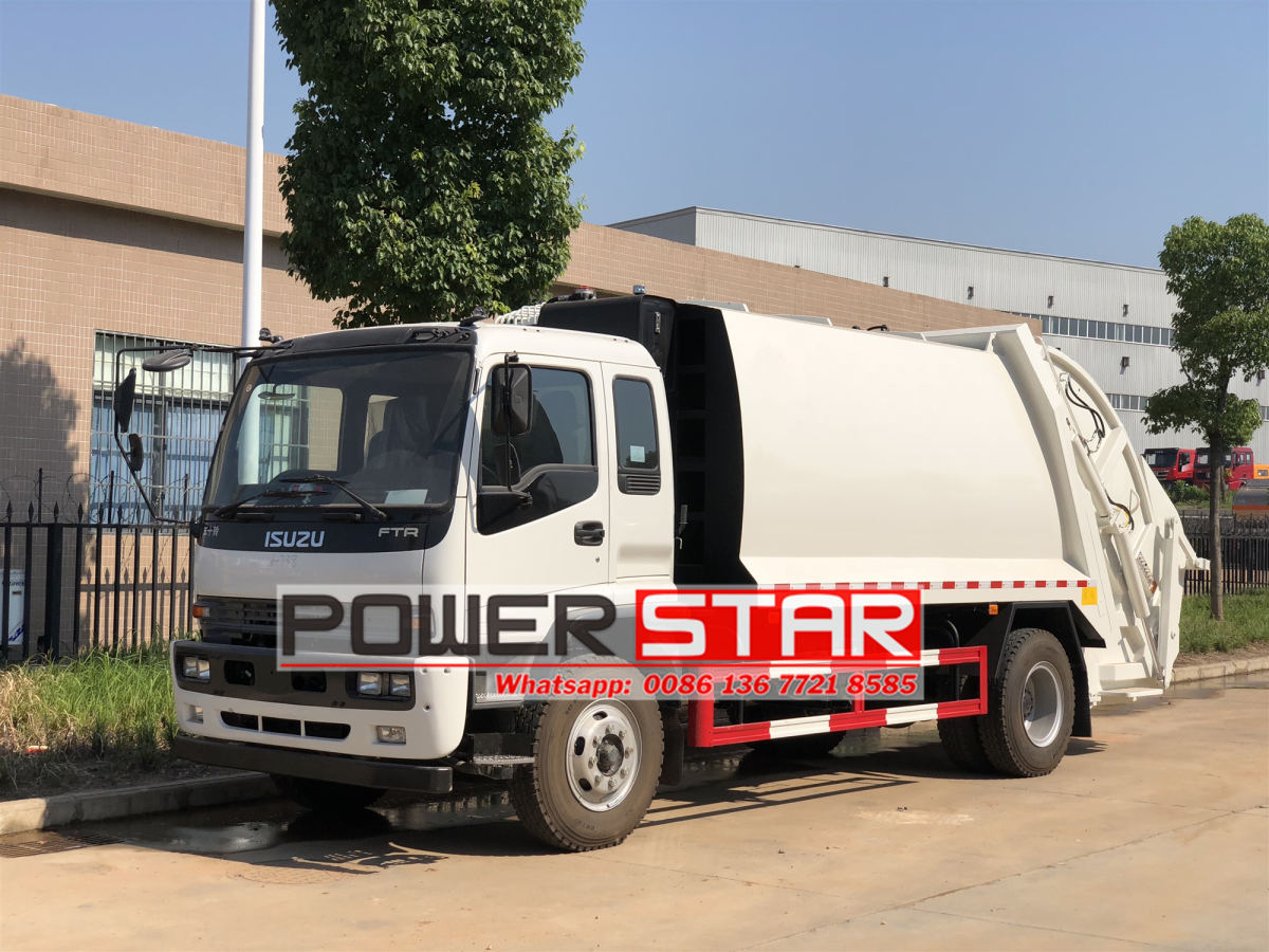 Used rear loader garbage truck for sale