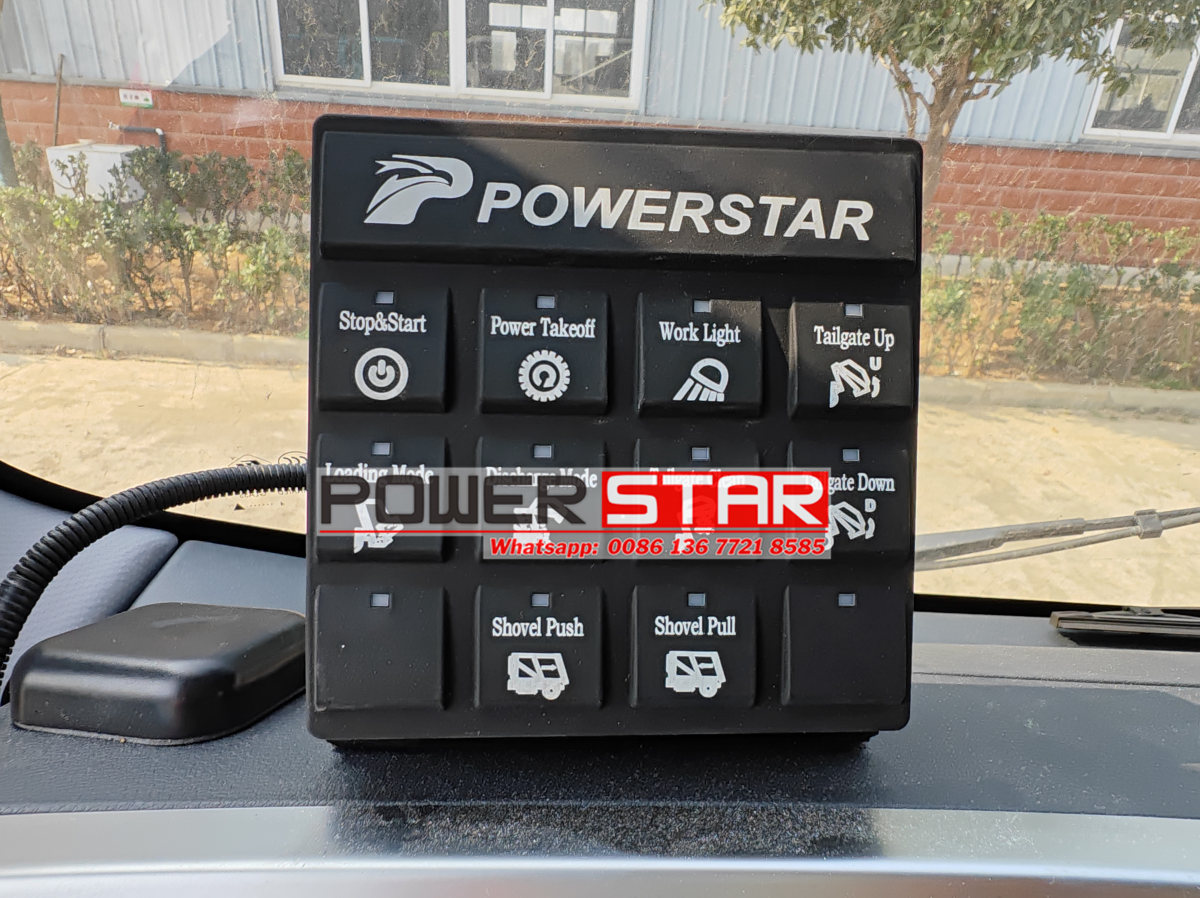 new energy Isuzu trash compactor truck operation manual