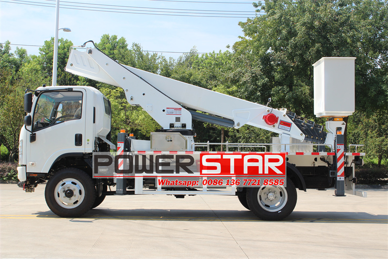 Isuzu straight working platform truck 29m