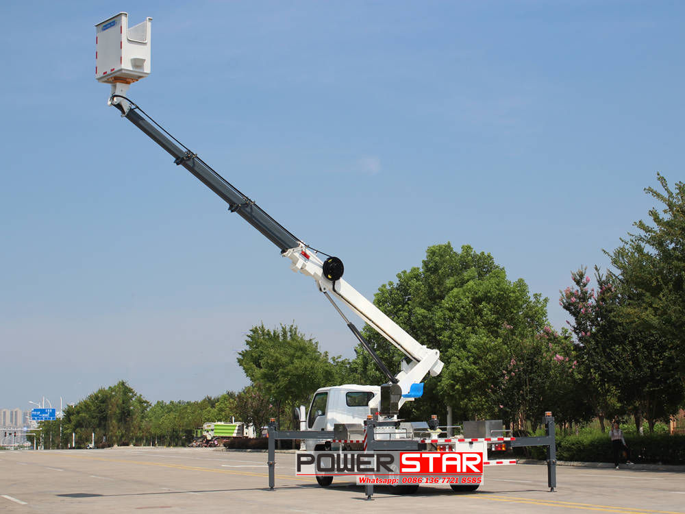 Isuzu aerial work platform truck