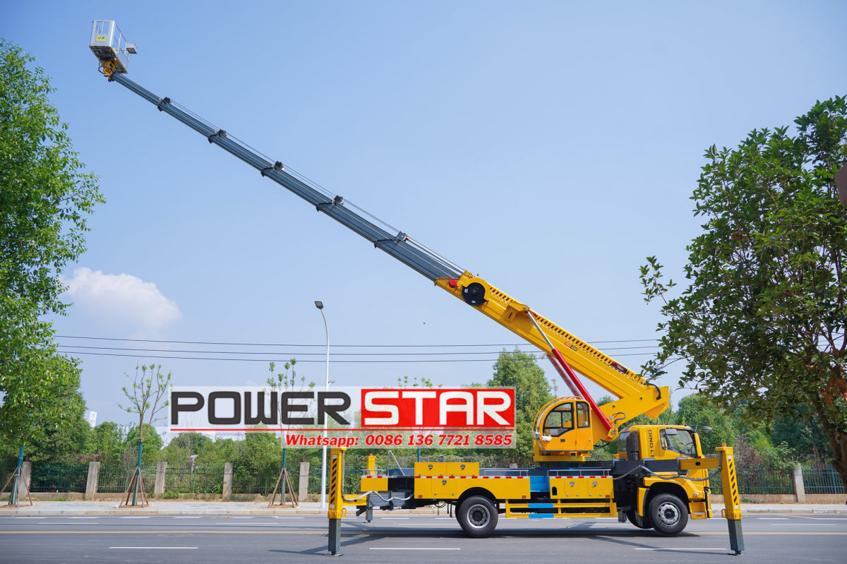 Isuzu brand Aerial Bucket Trucks