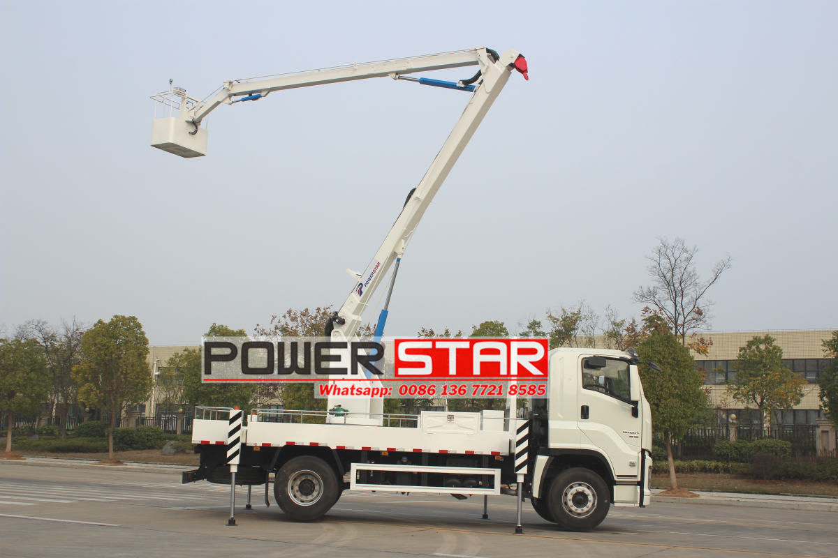 Aerial Lift Bucket Trucks Isuzu