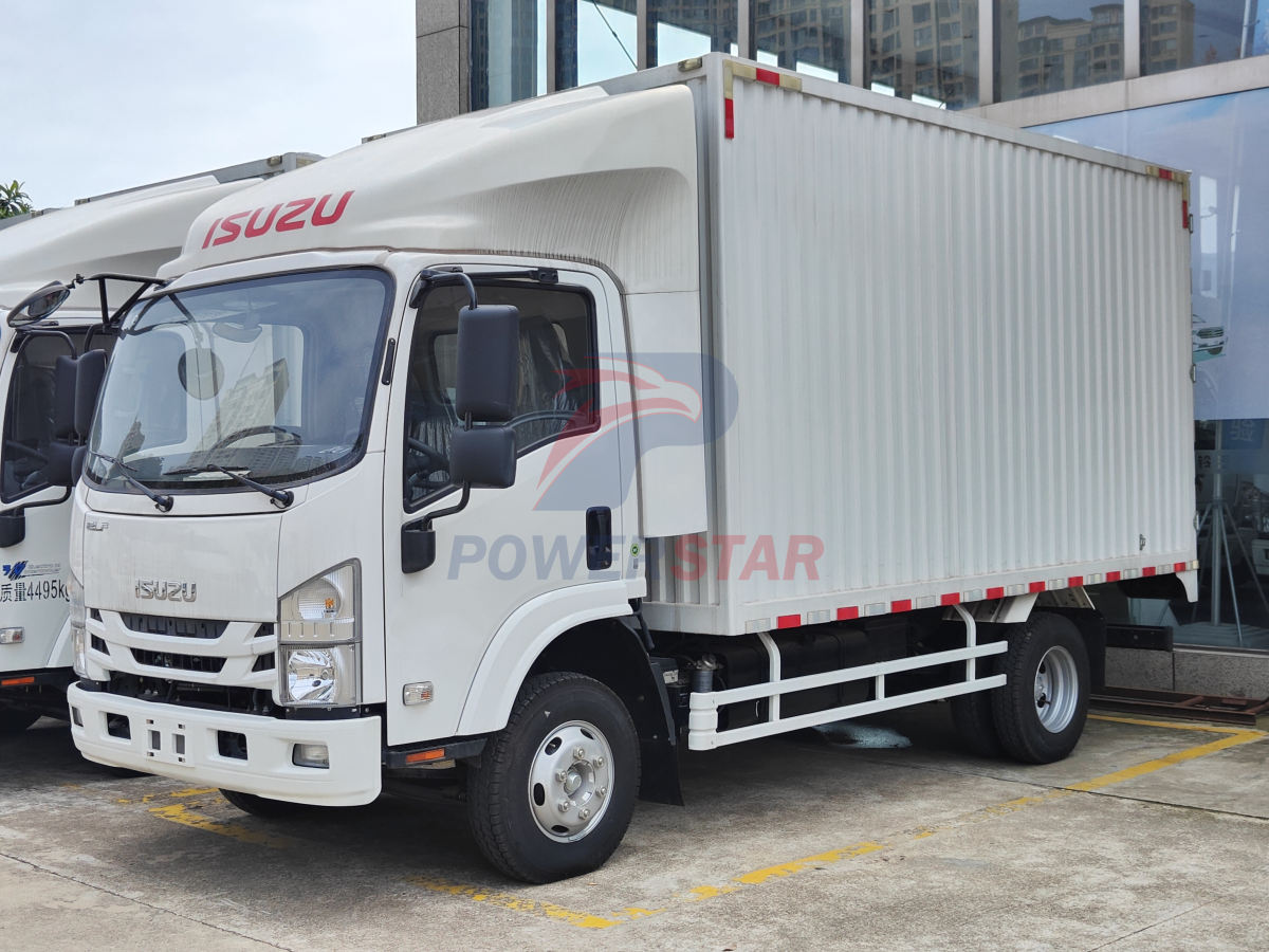 New 4KK1N6HD 160HP Engine ISUZU KV600 cabin chassis cargo van truck