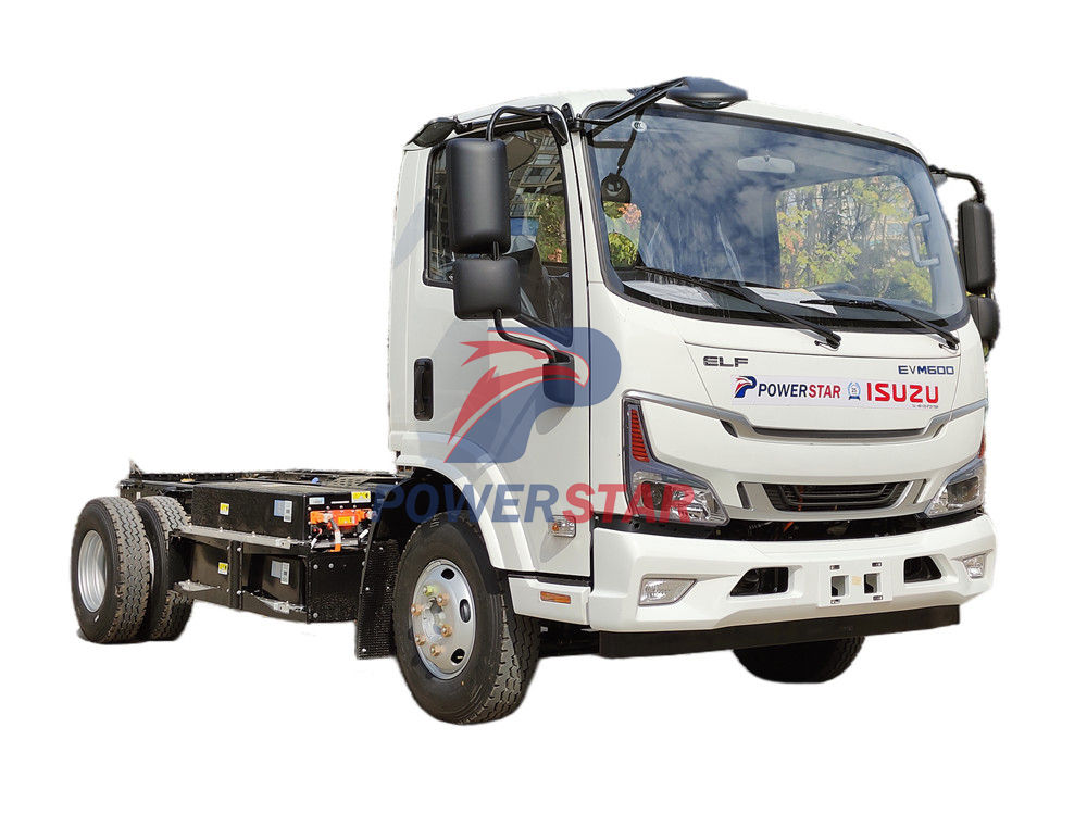 Isuzu EVM600 rear loader compactor truck