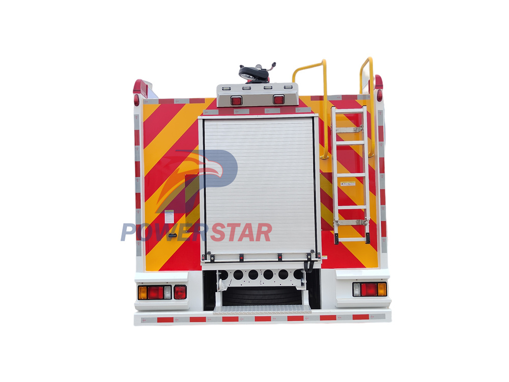 Isuzu 4x2 6cbm multipurpose fire truck