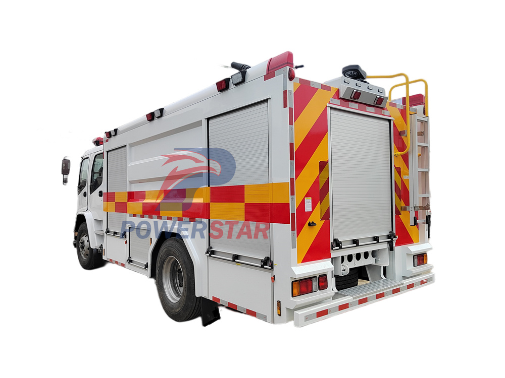 Isuzu FVR 6cbm foam water truck