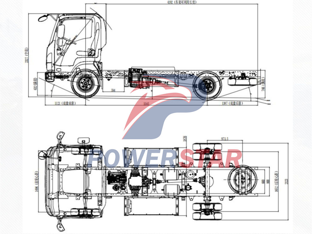 Isuzu EV waste compaction truck