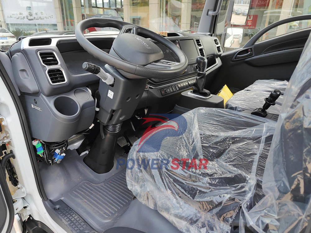 Isuzu EV rear loader garbage truck