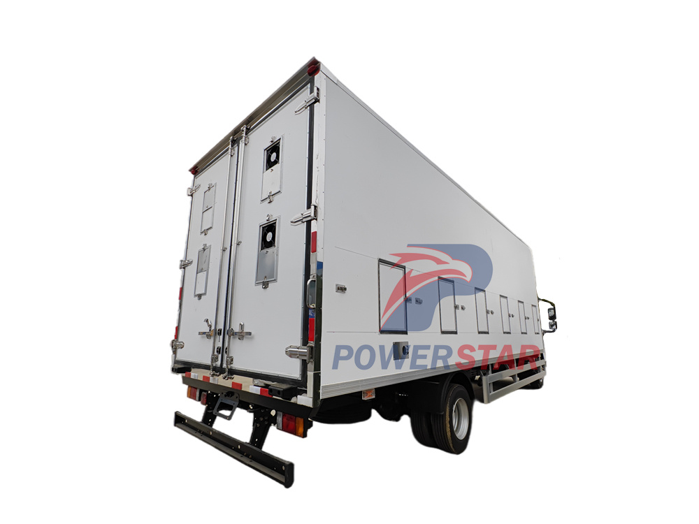 ISUZU 700P Constant temperature refrigerated truck for chicken and ducklings