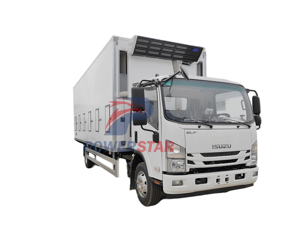 Isuzu Chicken Constant temperature refrigerated truck