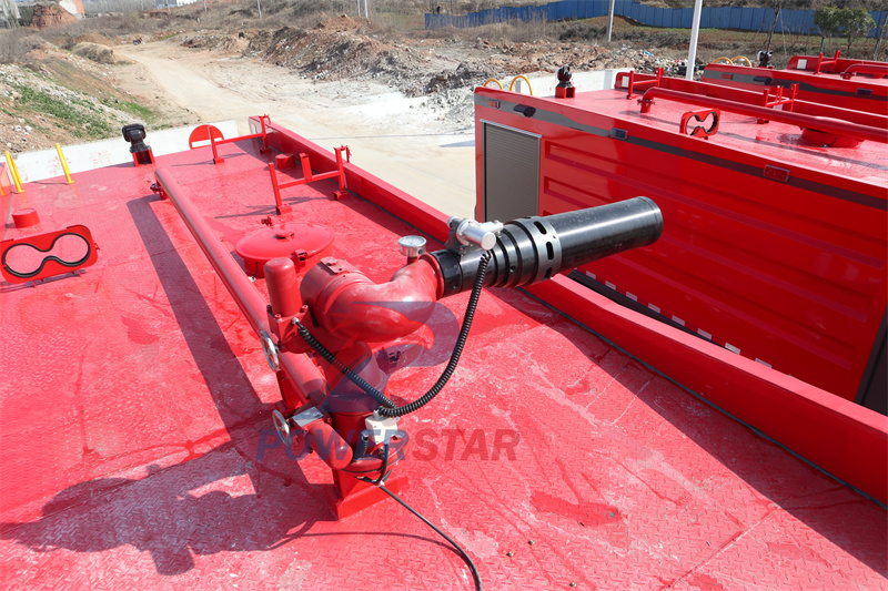 Isuzu GIGA 15cbm dry powder fire fighting truck