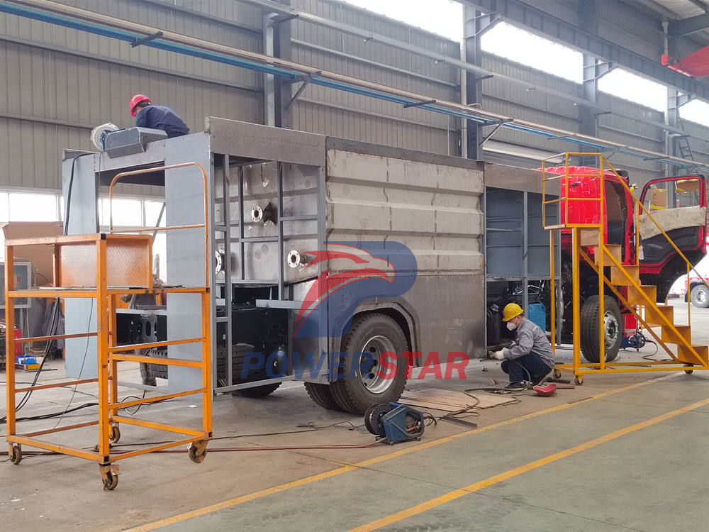 Isuzu resuce fire truck