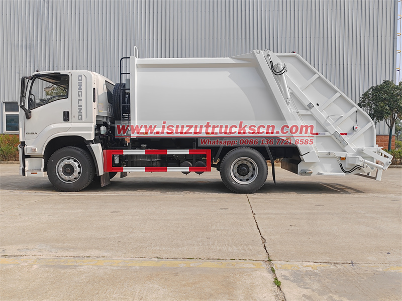 Isuzu 14 CBM rear loader garbage trucks