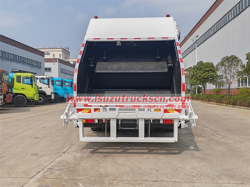 Isuzu new FTR 14cbm garbage container refuse compactor truck