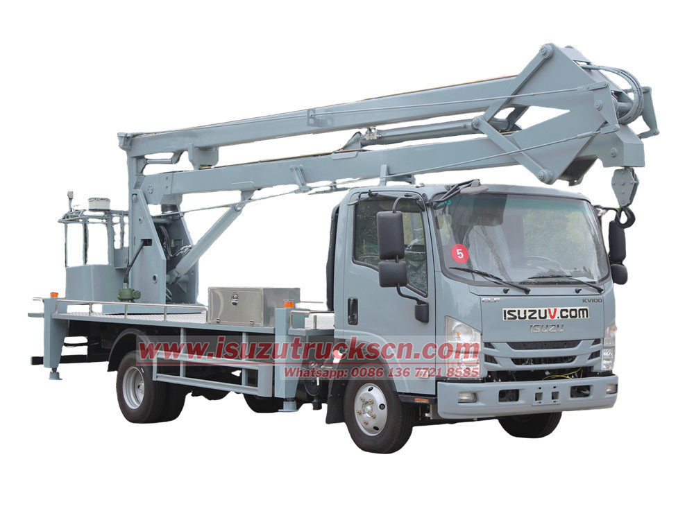 Isuzu KV100 aerial platform truck